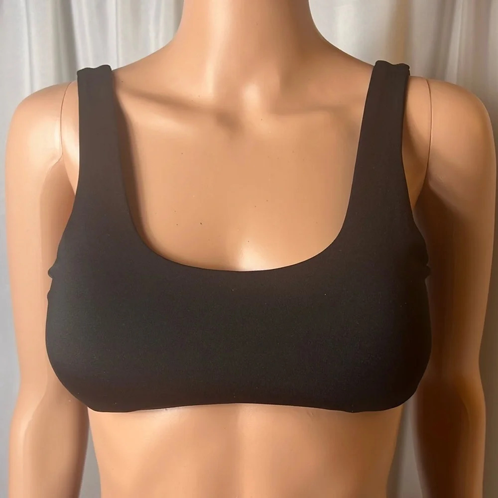 Sports Bra Size M Padding Black Thick Straps